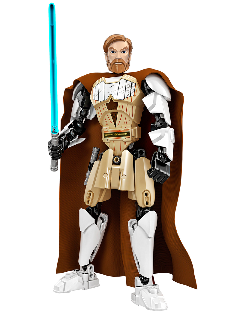 Illustration for article titled Build your own Obi-Wan Kenobi and General Grievous Lego figures